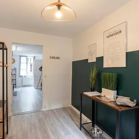 Le 77 De Satie - City Center Apartment 3P Capacity Honfleur Extérieur photo
