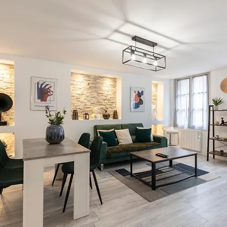 Le 77 De Satie - City Center Apartment 3P Capacity Honfleur Extérieur photo